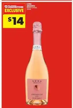Real Canadian Liquorstore Luna Argenta Prosecco Rosé offer