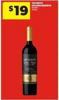 Real Canadian Liquorstore Trivento Golden Reserve offer