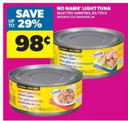 Real Canadian Superstore No Name Light Tuna offer