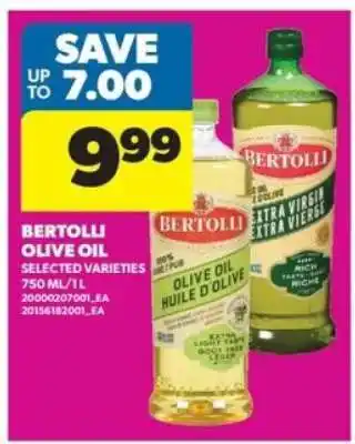 Real Canadian Superstore BERTOLLI OLIVE OIL offer
