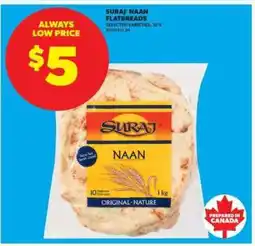 Real Canadian Superstore Suraj Naan Flatbreads offer