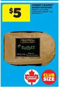Real Canadian Superstore FARMER'S MARKET RUSSET POTATOES offer