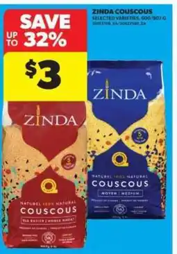 Real Canadian Superstore ZINDA COUSCOUS offer