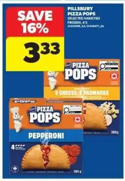 Real Canadian Superstore Pillsbury Pizza Pops offer