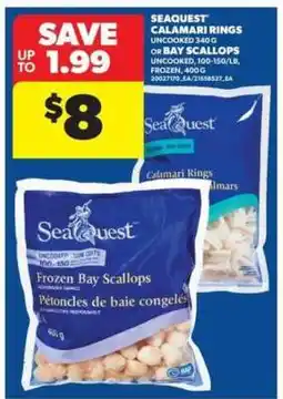 Real Canadian Superstore Seaquest Calamari Rings or Bay Scallops offer