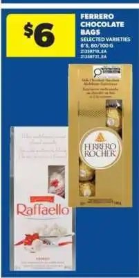 Real Canadian Superstore Ferrero Chocolate Bags offer