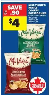 Real Canadian Superstore MISS VICKIE'S KETTLE COOKED POTATO CHIPS offer