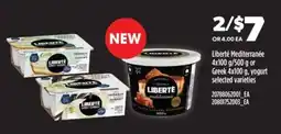 Real Canadian Superstore LIBERTÉ MÉDITERRANÉE YOGURT offer