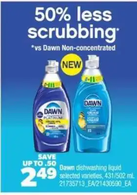 Real Canadian Superstore Dawn Dishwashing Liquid offer
