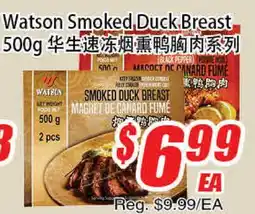 WinCo Food Mart Watson Smoked Duck Breast offer