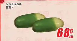 WinCo Food Mart Green Radish offer