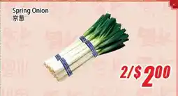 WinCo Food Mart Spring Onion offer
