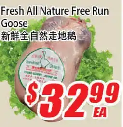 WinCo Food Mart Fresh All Nature Free Run Goose offer