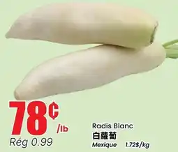 Btrust Supermarket Radis Blanc offer