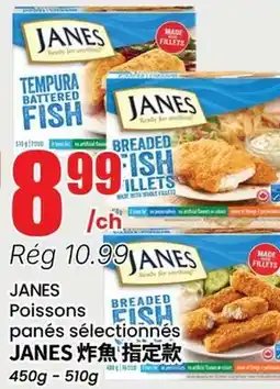 Btrust Supermarket JANES Poissons panés sélectionnés offer
