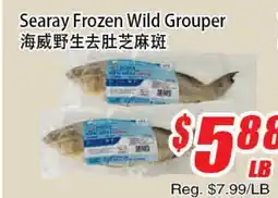WinCo Food Mart Searay Frozen Wild Grouper offer