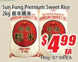 WinCo Food Mart Sun Fung Premium Sweet Rice offer