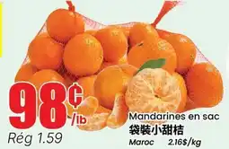 Btrust Supermarket Mandarines en sac offer