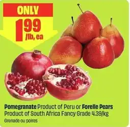 FreshCo Pomegranate or Forelle Pears offer
