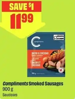 FreshCo Compliments Smoked Sausages offer