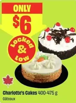 FreshCo Charlotte's Cakes offer