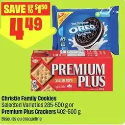 FreshCo Christie family cookies or premium plus crackers offer