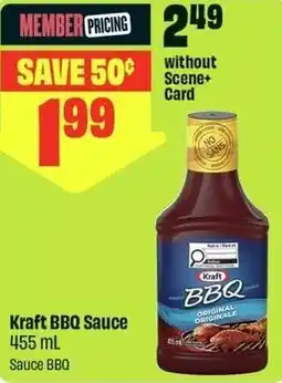 FreshCo Kraft BBQ Sauce offer