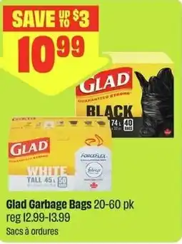FreshCo Glad Garbage Bags offer