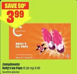 FreshCo Compliments Rolly's Ice Pops offer