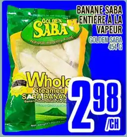 Marché Lian Tai BANANE SABA ENTIERE À LA VAPEUR offer