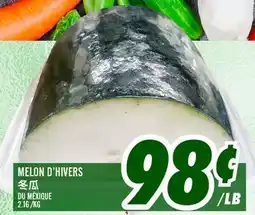 Marché Lian Tai MELON D'HIVERS offer