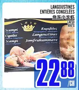 Marché Lian Tai LANGOUSTINES ENTIERES CONGELEES offer