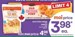 Food Basics SELECTION CHEESE SHREDS offer