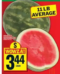 Food Basics Seedless Watermelon offer