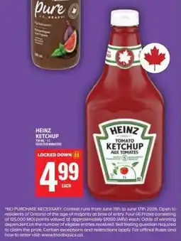 Food Basics Heinz Ketchup offer