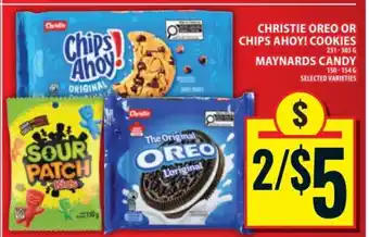 Food Basics CHRISTIE OREO OR CHIPS AHOY! COOKIES offer