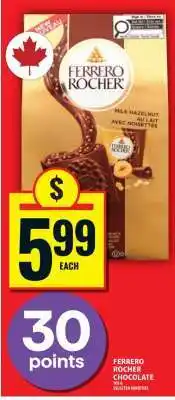Food Basics FERRERO ROCHER CHOCOLATE offer