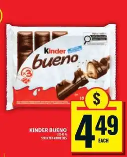 Food Basics Kinder Bueno offer