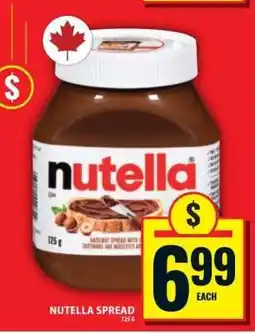 Food Basics NUTELLA SPREAD offer