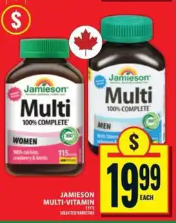 Food Basics Jamieson Multi-Vitamin offer