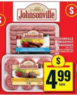 Food Basics JOHNSONVILLE BREAKFAST SAUSAGES offer