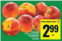Food Basics Peaches and Nectarines offer