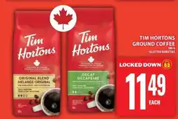 Food Basics TIM HORTONS GROUND COFFEE offer
