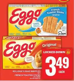 Food Basics Kellogg's Eggo Waffles / French Toaster Sticks offer