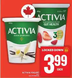 Food Basics Activia Yogurt offer