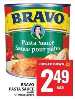 Food Basics Bravo Pasta Sauce offer
