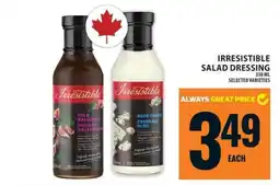 Food Basics Irresistible Salad Dressing offer