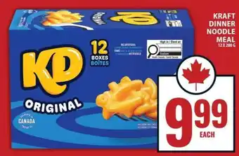 Food Basics Kraft Dinner Noodle Meal offer