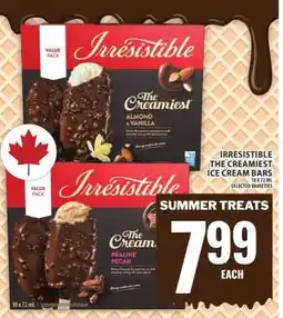 Food Basics Irresistible The Creamiest Ice Cream Bars offer