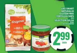 Food Basics Life Smart Naturalia Gluten Free Tortilla Chips & Selection Salsa offer